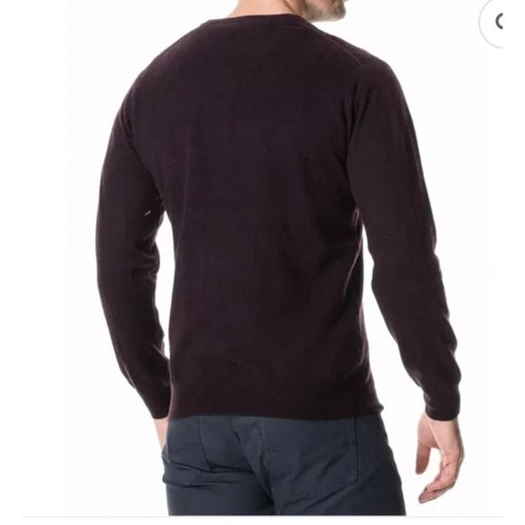 Rodd & Gunn Brown Wool Cashmere Blend Pullover Sweater size Large - Picture 4 of 9